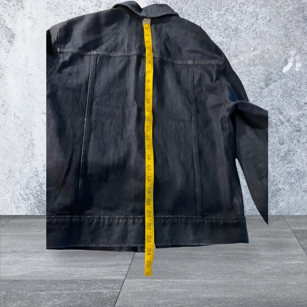 ** Calvin Klein UNISEX Indigo Blue Denim Jean Jacket - Picture 7 of 7